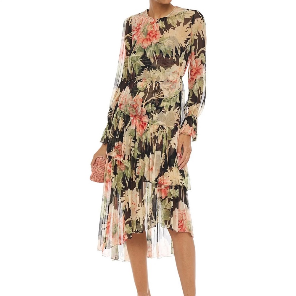 Zimmermann floral print midi dress